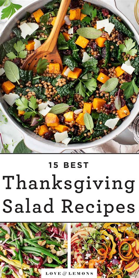 20 Best Thanksgiving Salad Recipes Love And Lemons