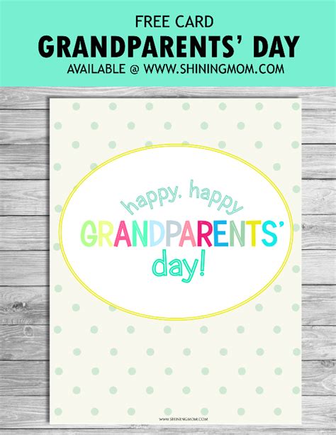 Free Printable Grandparents Day Cards Free Printable Templates