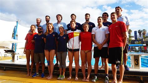 la selección española de natación prepara el mundial de kazán en el ‘t3 la laguna ahora