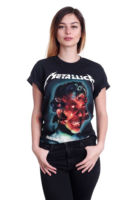 Metallica Hardwired Album Cover T Shirt Official Thrash Metal