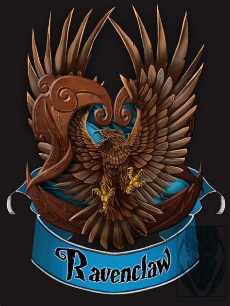 Hogwarts harry potter crest gryffindor ravenclaw house, harry potter, red, green, blue, and yellow animal logo illustration, shield, magic, helga. Ravenclaw | Harry Potter | Pinterest