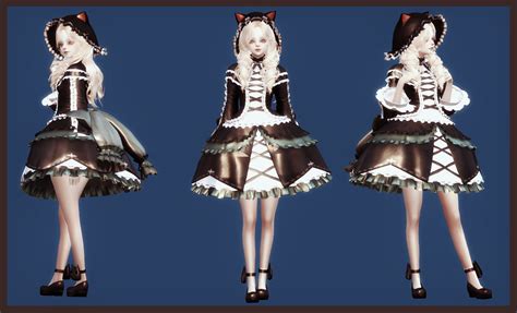 Doa5 The Doll Dress Sims 4 Clothing Sims 4 Dresses Sims 4