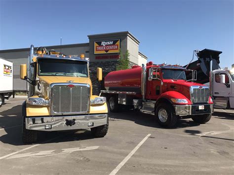 rush truck center opens larger denver truck center
