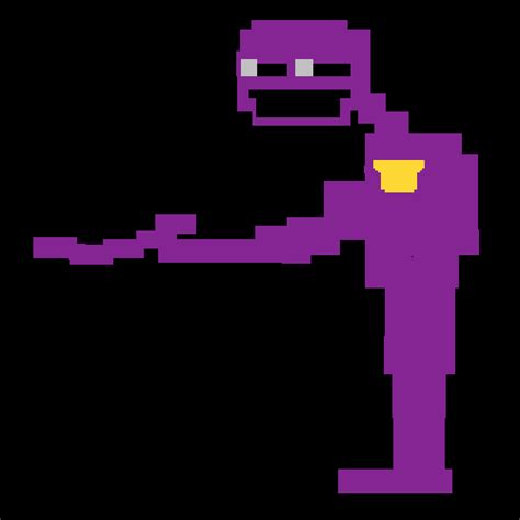 Pixilart Purple Guy Sprite By Awesomeness1456