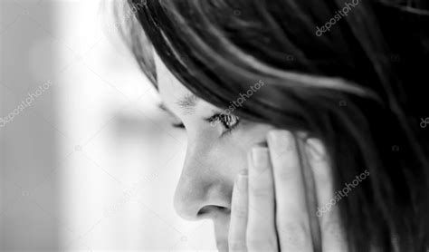 Sad Woman In Despair — Stock Photo © Tosher 70493751