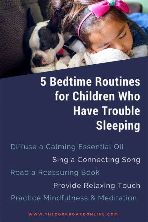 5 Bedtime Routines For Children Who Have Trouble Sleeping Kids