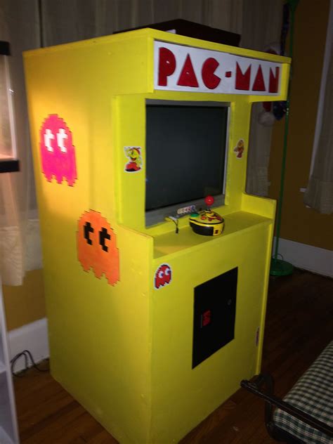 Pac Man Arcade Cabinet Plans Bruin Blog