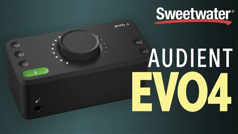 Audient Evo 4 Usb Audio Interface Overview Youtube