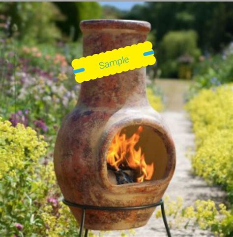 Mexican Clay Chimineaoutdoor Fireplace Victoria City Victoria