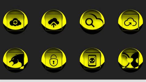 Yellow Icon Pack Style 3 Free For Mobile And Tablet Devices Youtube