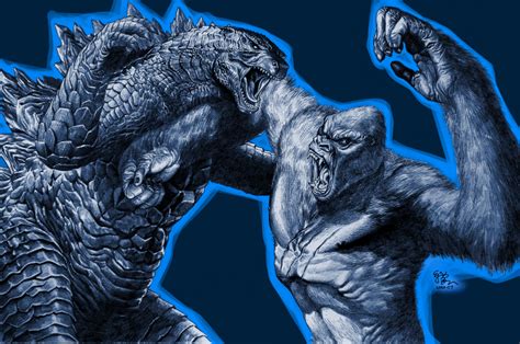 Remember a couple of weeks ago when we let you know about a special screening of king kong vs. I have been wanting to draw some Godzilla vs King Kong ...