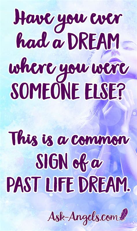 7 Signs Youve Had A Past Life Dream Past Life Spiritual Guidance