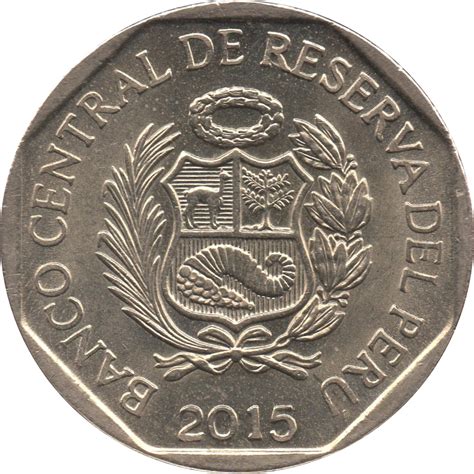 1 Nuevo Sol 450 Years Casa Nacional De Moneda Peru Numista
