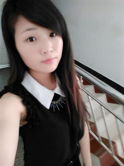 cute chinese girl selfie september 2015
