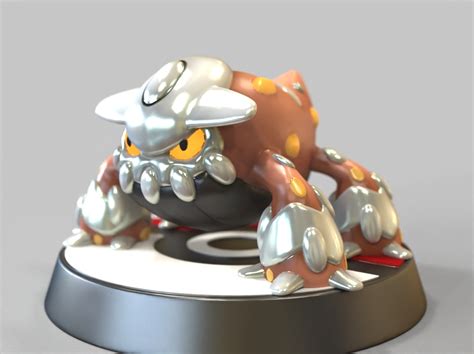 Stl File Heatran Legendary Fan Art PokÉmon Figurine Pokemon 🎨・3d