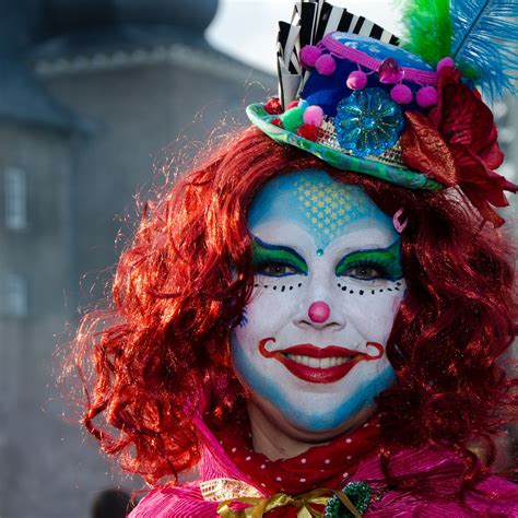 Vastelaovend In Limburg VL Clown Face Paint Cute Clown Clown Faces
