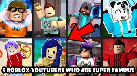 5 Roblox Youtubers Who Are Super Famous Youtube