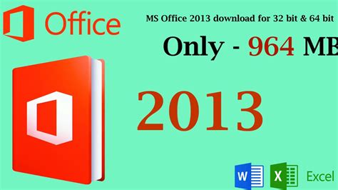 How Download And Install Ms Office 2013 Only 964 Mb Youtube