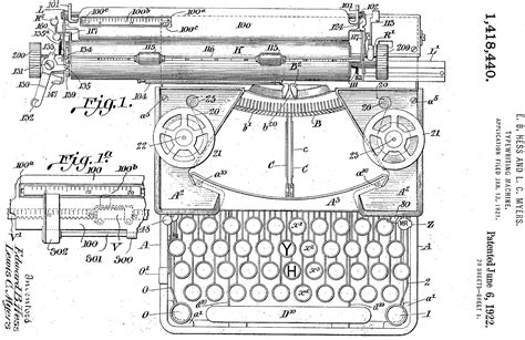 Oztypewriter The First Royal Portable Typewriter 90 Years Ago Today