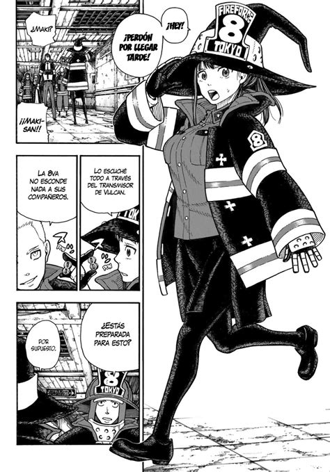 Maki Llega Al Rescate Enen No Shouboutai Capitulo 164 Manga Manga