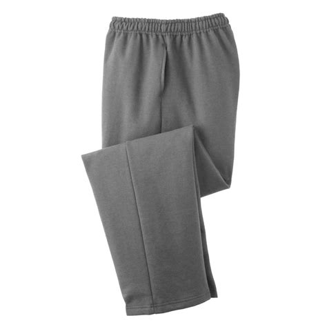 Gildan 12300 Dryblend Open Hem Sweatpants Sport Grey