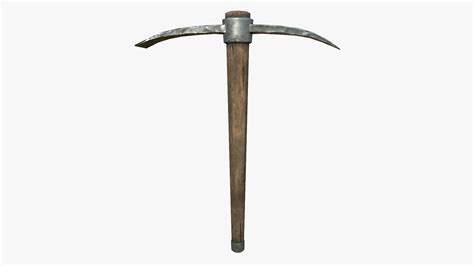 Pickaxe 3d Model Game Ready Cgtrader