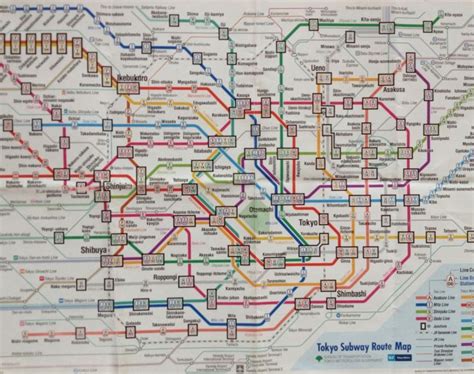 Die präfektur tokio (japanisch 東京都. Metronetwerk van Tokio. | Zug karte, Tokio, Underground ...