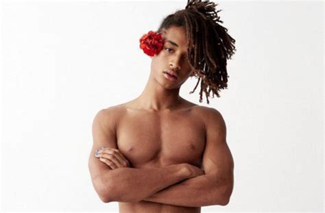 Jaden Smith Challenges Masculinity Norms With Shirtless Skirt Photo
