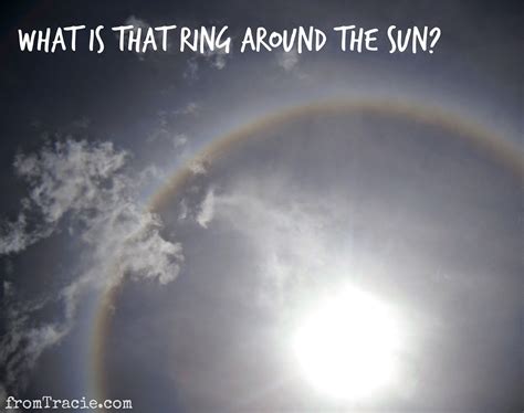 From Tracie Ring Around The Sun