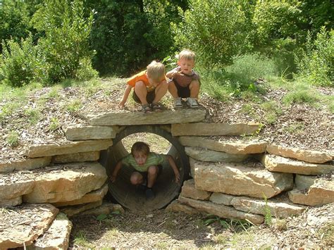 Tunnel Nature Play Natural Playground Nature Based Play