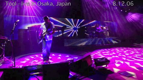 Tool Jambi Live Osaka 06 Hq Audio Youtube