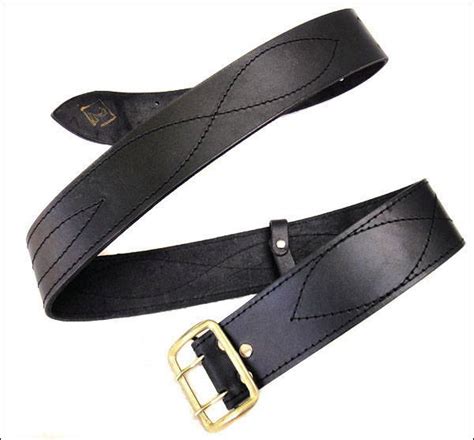 Russian Officer Military Leather Belt