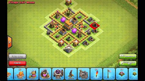 Clash Of Clans Base Th5 - Clash Of Clans Best TH5 Trophy Base BEST BASE EVER!! - YouTube