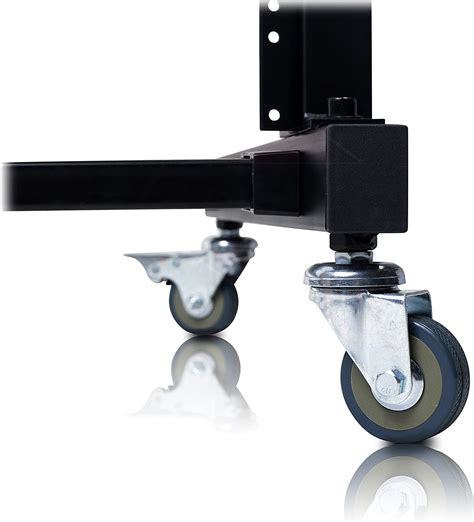 Buy Rack Mount Rolling Stand And Adjustable Mixer Platform Rails By