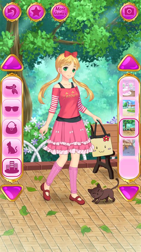 Anime Dress Up Games For Girls Appstore For