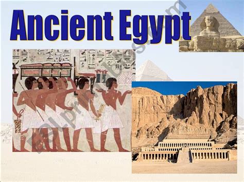 Esl English Powerpoints Ancient Egypt