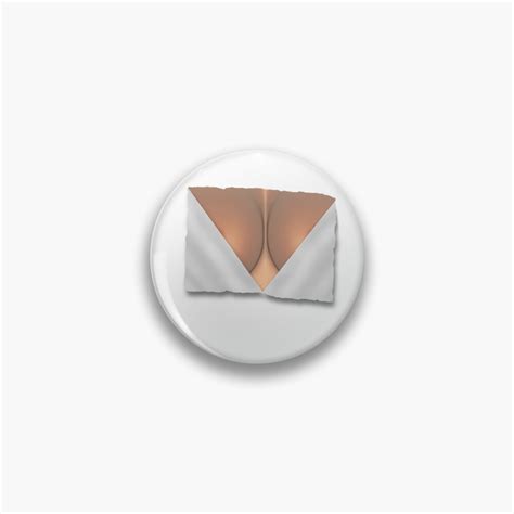 Exposed Breast Cleavage Pin For Sale By Markuk97 Redbubble