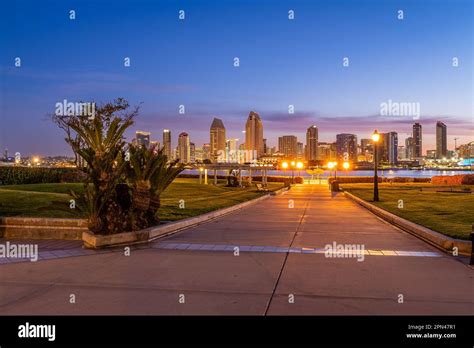 San Diego Sunrise from Coronado Stock Photo - Alamy