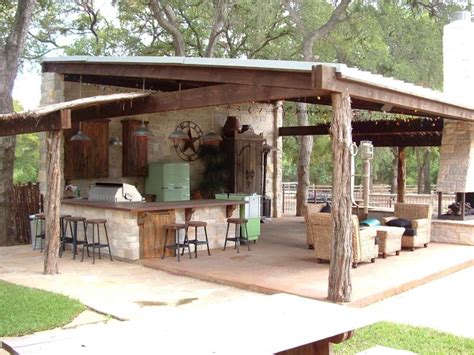95 Cool Outdoor Kitchen Designs Rustic Patio Outdoor Kitchen Design