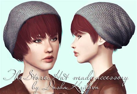 Dasha Kirilova Women Hat ♥ Sims Sims 4 Sims 3