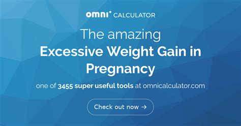 Excessive Weight Gain In Pregnancy