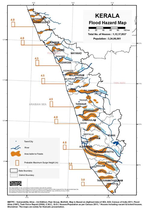 Flood Map Of Kerala Kerala Flood Relief Efforts Supported By Iwmi Wle