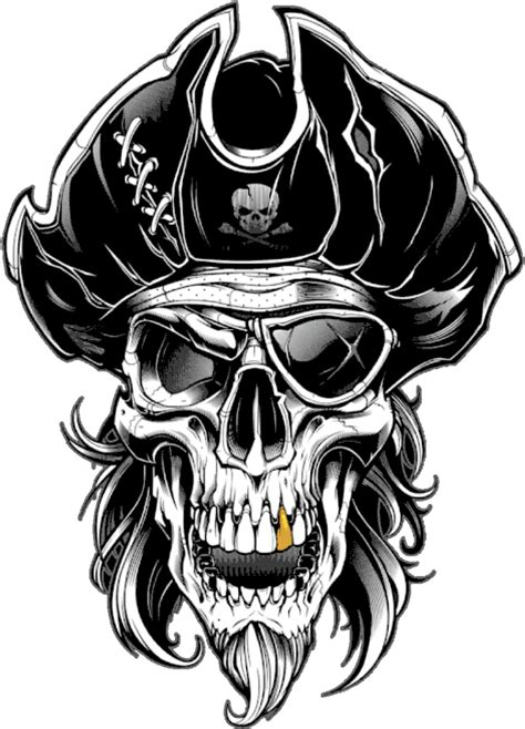 Transparent Pirate Skull Png Pirate Skull 929x1290 Download Hd