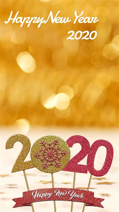 Happy New Year 2020 Hd Mobile Wallpapers Wallpaper Cave