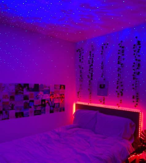 Room Inspiration Aesthetic Led Lights Vines Wall Collage Fairy Lights