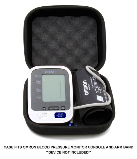 Casematix Travel Case Compatible With Omron 7 Series Upper Arm Blood