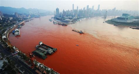 26 Shocking Photos Of The Pollution In Chinas Yangtze River