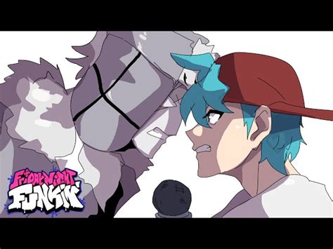 Friday Night Funkin But Its Anime Ruv Vs Evil Bf │ Fnf Animation Fnf