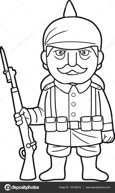 Desenho De Guerra Para Colorir