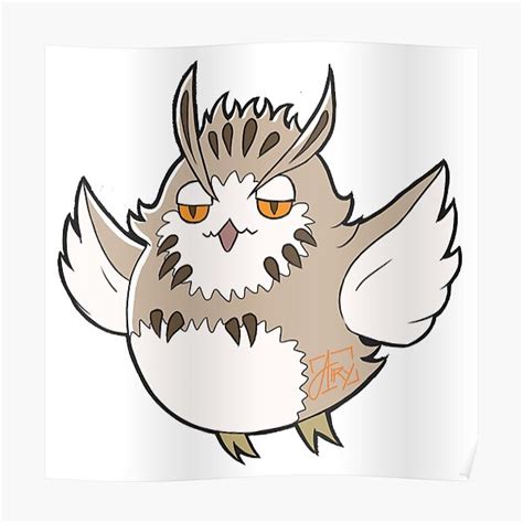 Haikyuu Bokuto Owl Poster For Sale By Airykart Redbubble